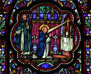 토마스야 나에 대해 참 잘 썼다고 칭찬하시는 주님_photo by Lawrence OP_in the Basilica of Notre-Dame-de-la-Treille in Lille_France.jpg